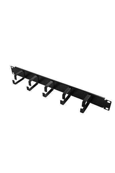 LogiLink PANOU gestionare cabluri, tip masca orizontala, 19 inch, 1U, negru, ...
