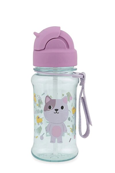 Skip Hop Besties Squad Tritan Water Bottle with Straw - Kedi Skp-9U615310
