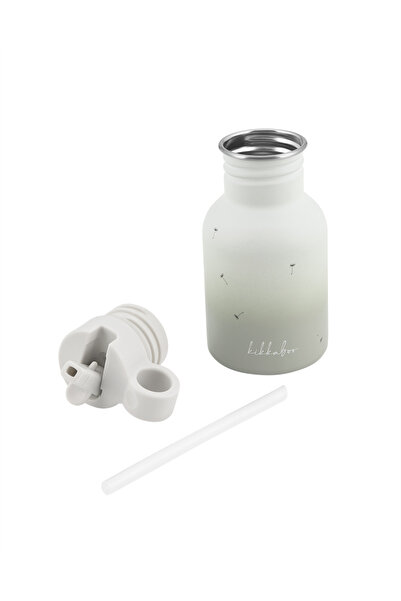 Kikka Boo KikkaBoo Flora Sand stainless steel bottle with straw for children,...
