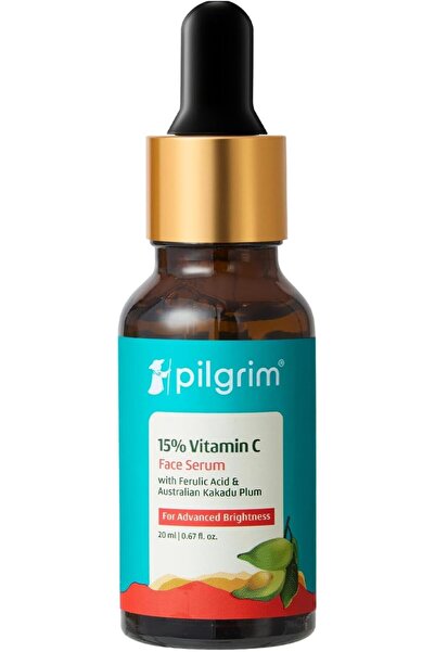 Pilgrim سيروم فيتامين سي 15% للوجه لبشرة مشرقة 20 مل |   سيروم يحتوي على فيتا...