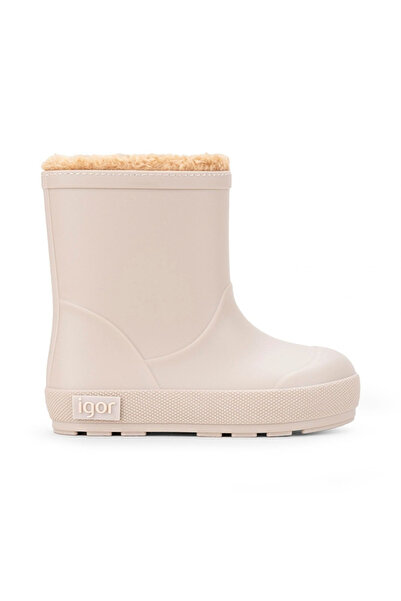 IGOR Yogi Borreguito Çocuk Kürklü Yağmur Çizmesi - Bej W10306-004