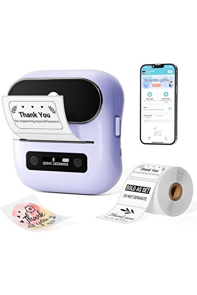 GENERAL Label Maker Machine, Bluetooth Label Printer for Barcode, Address, Ho...
