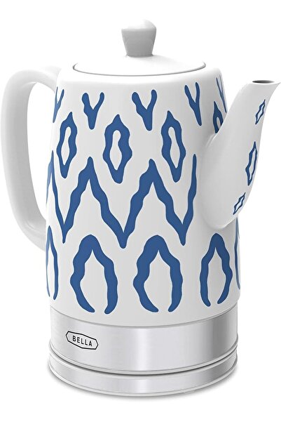 Bella Electric Kettle and Tea Pot, Ceramic Water Heater with Detachable Swive...