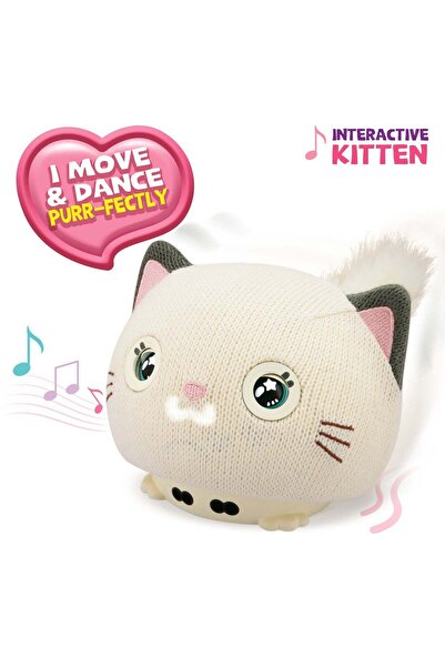 Teksta Purro - Interactive Smart Plush Kitty Cat Toy