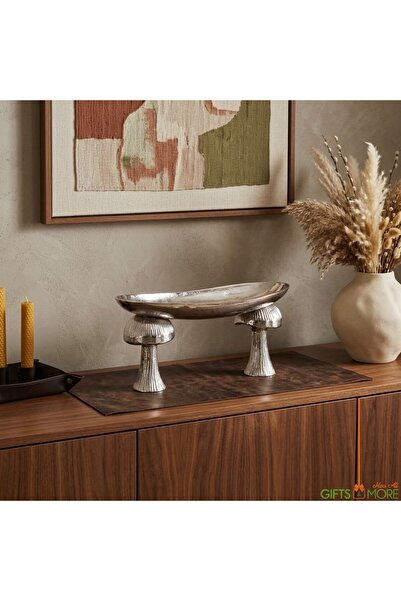 Sembol MUSHROOM SILVER AYAKLI GONDOL 38X16X18