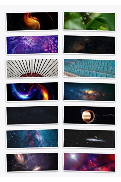 OEM Space Themed Sticker Pack, 14 Universe Stickers, Premium Durable Vinyl, D...