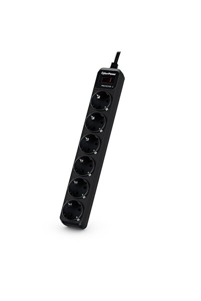 CyberPower Cyber Power PRELUNGITOR, Schuko x 6, conectare prin Schuko (T), ca...