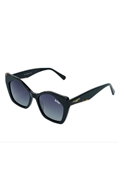 Lee Cooper Women 1.1 Polarized Sunglasses Black Lami Demi Mirror Lens - LCW10...