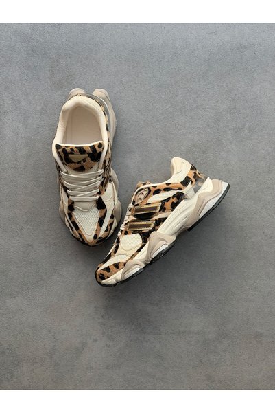 caps حذاء رياضي بيج ليوبارد 96N