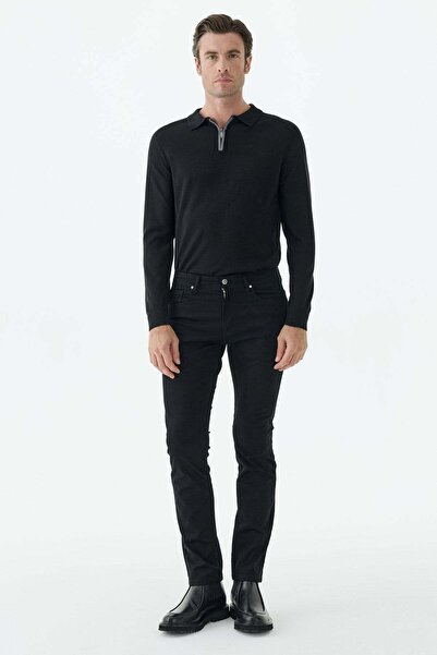 Jakamen Black Comfort Fit Sports Pants