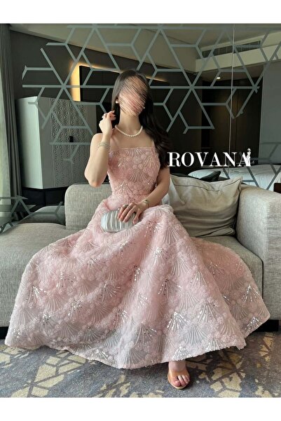 OEMS Martina two-tone dress - (xxxl) bust: 42 inches, waist: 36 inches - pist...