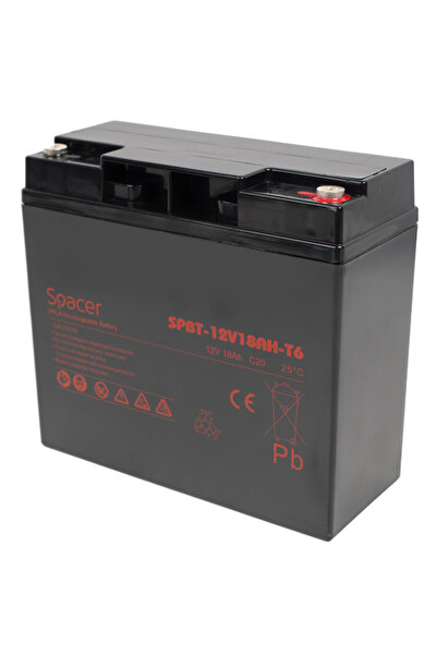 Spacer ACUMULATOR UPS 12V / 18Ah, dimensiuni: 181x77x167mm, inaltime+terminal...