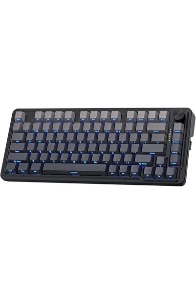 REDRAGON K673GB 75% Wireless Gasket RGB Gaming Keyboard, 3 Mode 81 Keys PBT C...