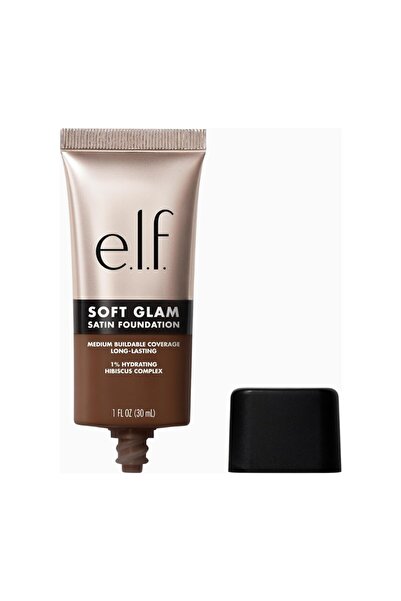 ELF E.L.F Soft Glam Satin Foundation, Medium Coverage, Breathable and Long-La...
