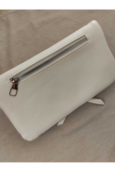 Askora Maralle Chain Strap Women's Shoulder & Portfolio Bag with Wing Detail