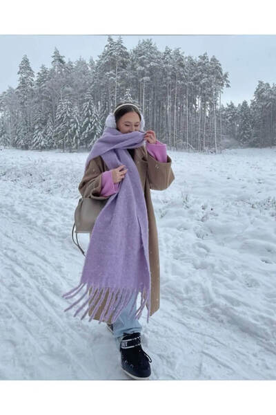 ALDAIYR Puffy Chic Premium Soft Buklet Scarf