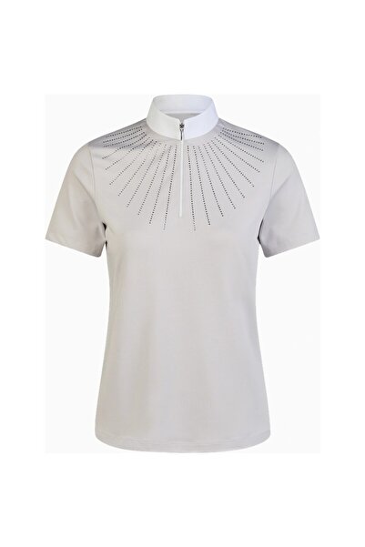 PIKEUR Studs 1310 Luxury Stone Detailed, Women's Rider Racing T-Shirt
