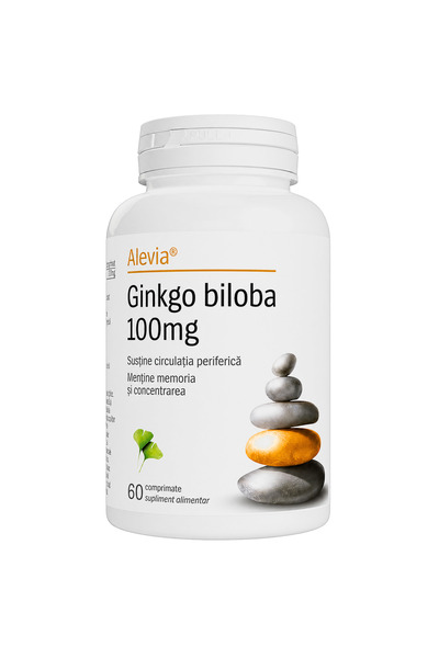 Alevia Γκίνγκο Μπιλόμπα 100mg 1x60 κάψουλες