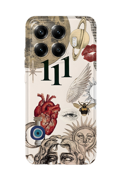 FLAMENKO Xiaomi 17t Pro Compatible Astro Symbolic Collage and 111 Energy Patt...