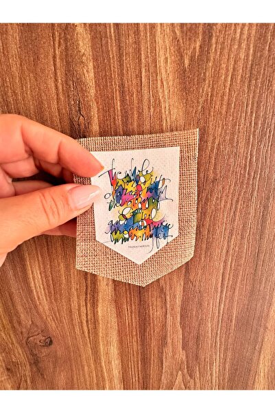 Gönülden Tasarım 10X8 cm Ready-Made Patterned Pocket Arma