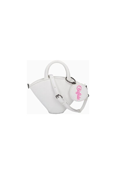 Buffalo Sculpt Mini Trichterform Luxury Shoulder Bag with Kiss Detail