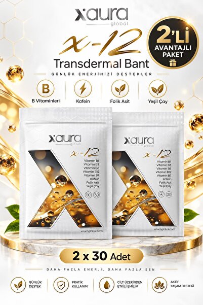xaura X-12 30'lu Transdermal Bant 2 Adet
