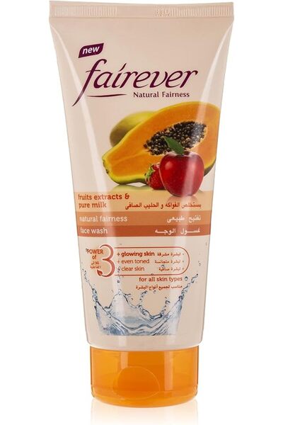 Fairever Fruit Daily Cleansing Fairness Facewash, 150Ml