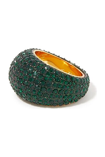 Kurt Geiger Pave Dome Ring, Domed Design with Crystals