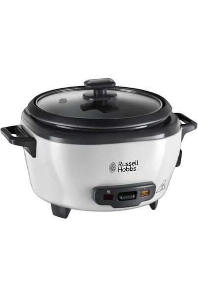 RUSSELL HOBBS قدر أرز وطهي بالبخار متوسط الحجم، سعة 2 لتر، متعدد الاستخدامات ...