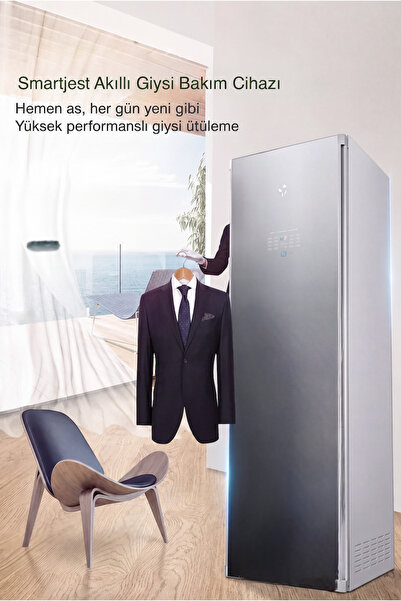 smartjest AKILLI GİYSİ BAKIM DOLABI..VAKUMLU ÜTÜ HEDİYELİ kurutma, ütüleme, s...