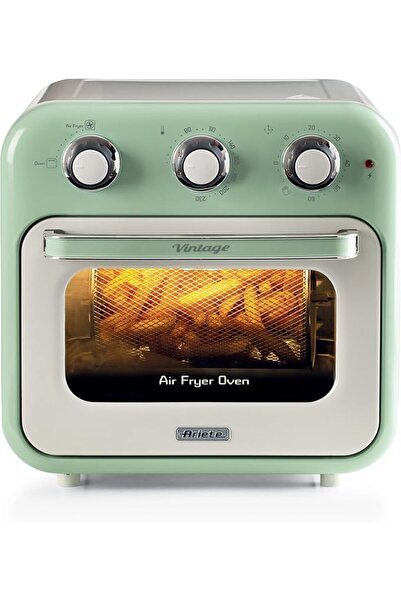 ARIETE 4632 Air Fryer and Oven, Vintage, 1400 W, 2-in-1, Capacity 16 L, Inclu...