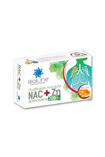 BioSunLine NAC+Zn 200 mg cu vitamina C si Zinc