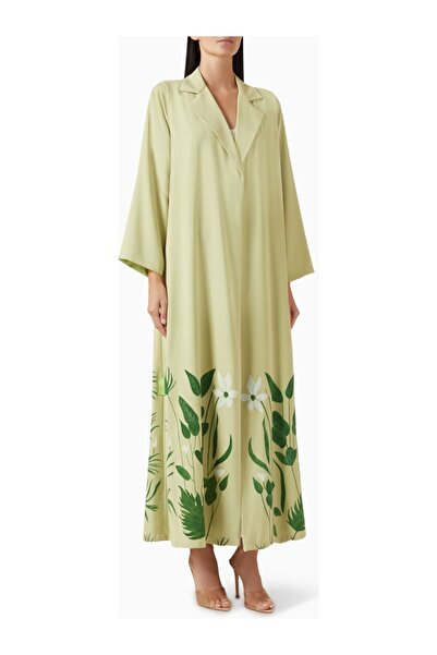 Hessa Falasi Iconic Embroidered Georgette Abaya: a Design Where Elegance Meet...