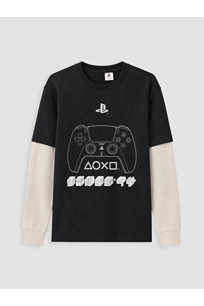 LC Waikiki Тениска за момчета с принт Playstation