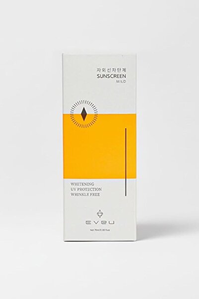 EVEU Korean Mild Sunscreen SPF50+ PA+++ | Broad Spectrum UVA & UVB Protection...