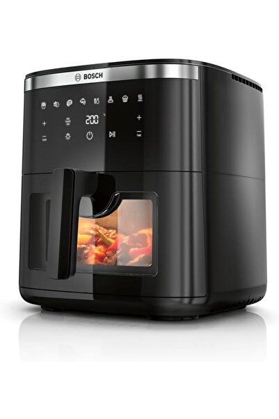 Boschen Bosch Series 6 Air Fryer XXL with Viewing Window, MAF671B0GB, Black