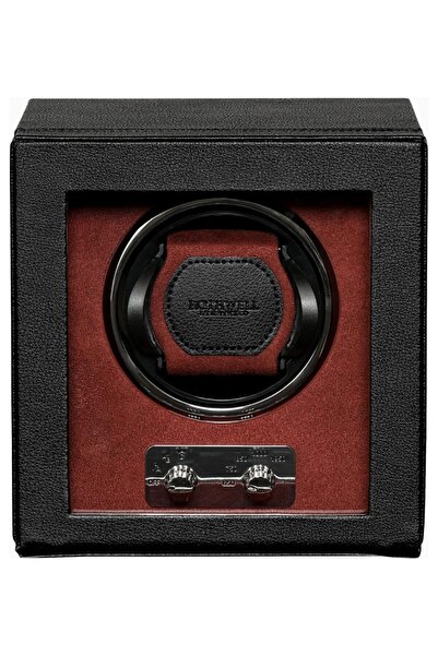 ROTHWELL Single Luxury Watch Winder, Quiet Motor, Leather Finish, Adjustable ...