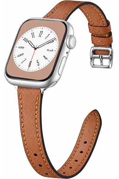 Alstrap Apple Watch 12/11/10(42mm) 9 8 7 (41mm) 6 5 SE(40mm) 38mm Uyumlu Gerç...