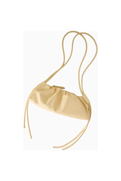 OLEN Olend Dumpling Water Repellent Faux Leather Shoulder Bag