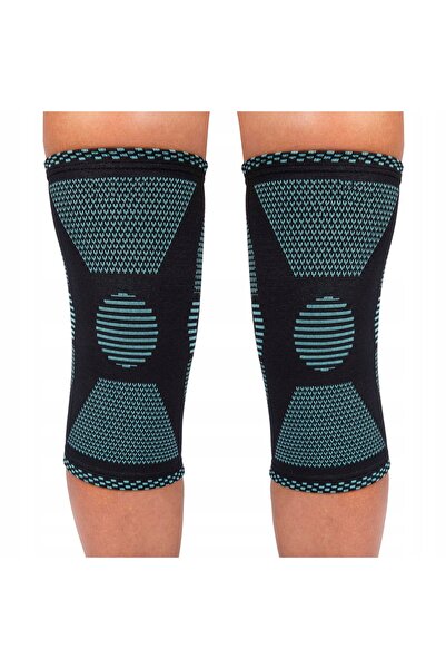 Fit4Med Set de 2 bucăți Orteze Compresive pentru Genunchi, Bandaj Elastic Sta...