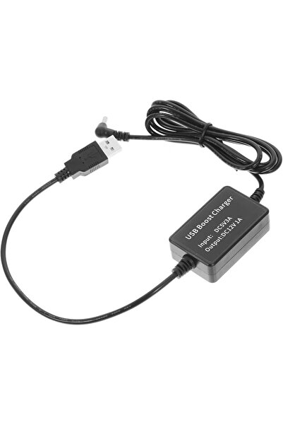 GENERAL محول طاقة USB إلى 12 فولت، شاحن عالمي للراوترات والمكانس الروبوتية