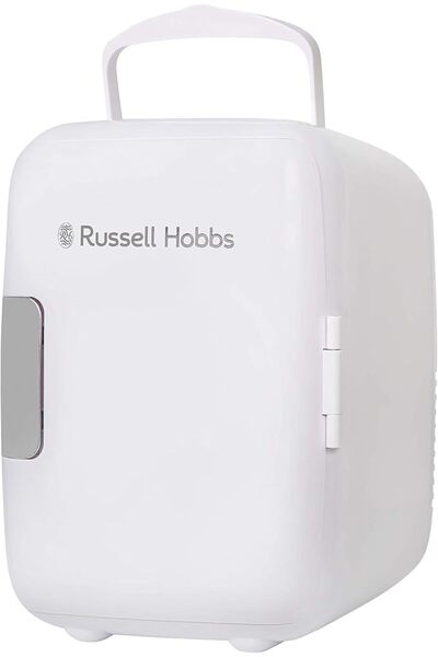 RUSSELL HOBBS RH4CLR1001 4L/6 Can Portable Mini Cooler & Warmer for Drinks, C...