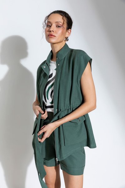 KASHA 26YŞ009 TENCEL KUŞGÖZLÜ ŞORT