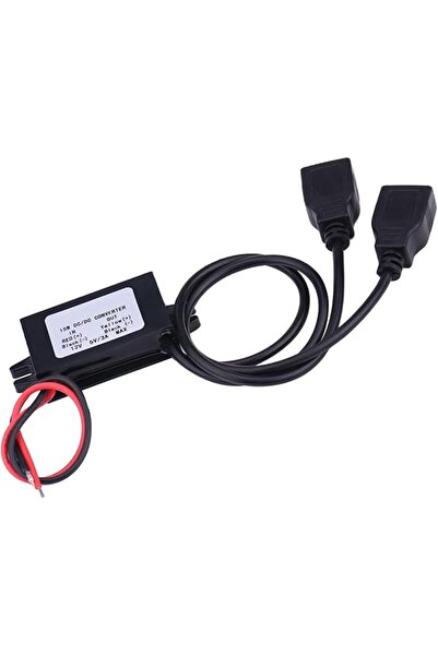 GENERAL وحدة تحويل التيار المستمر، محول شحن USB مزدوج 3 أمبير من 12 فولت إلى ...