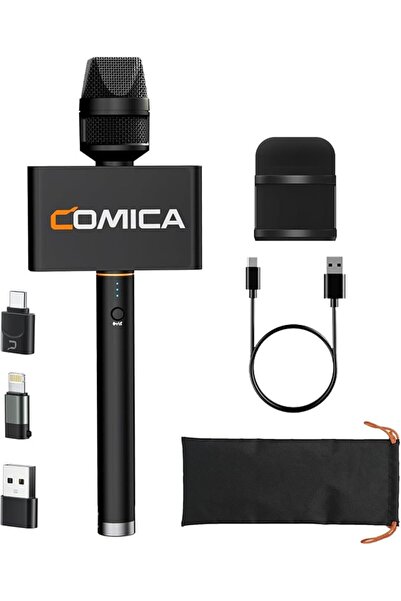 Comica Revo S Wireless Handheld Microphone, Professional Handheld Interview M...