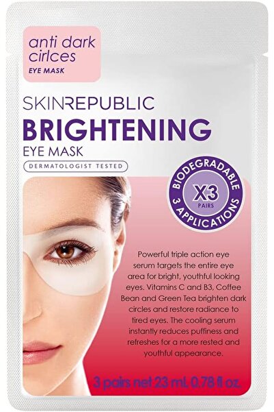 Skin Republic قناع تفتيح العيون (3 أزواج)