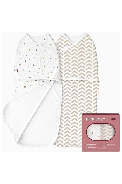Momcozy Baby Swaddle 0-3 Months Bamboo Viscose Set of 2