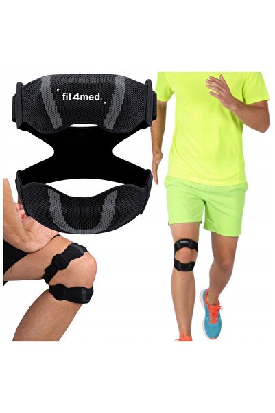 Fit4Med Orteză Stabilizator pentru Genunchi, Bandaj Profilat cu Suport Rotuli...