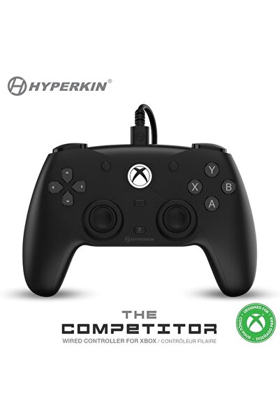 Hyperkin The Competitor Wired Controller for Xbox Series X|S, Xbox One & PC –...
