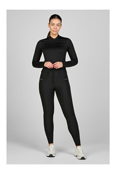 PIKEUR بنطلون لوري فليكس تيك الجلدي الفاخر عالي الخصر للنساء
